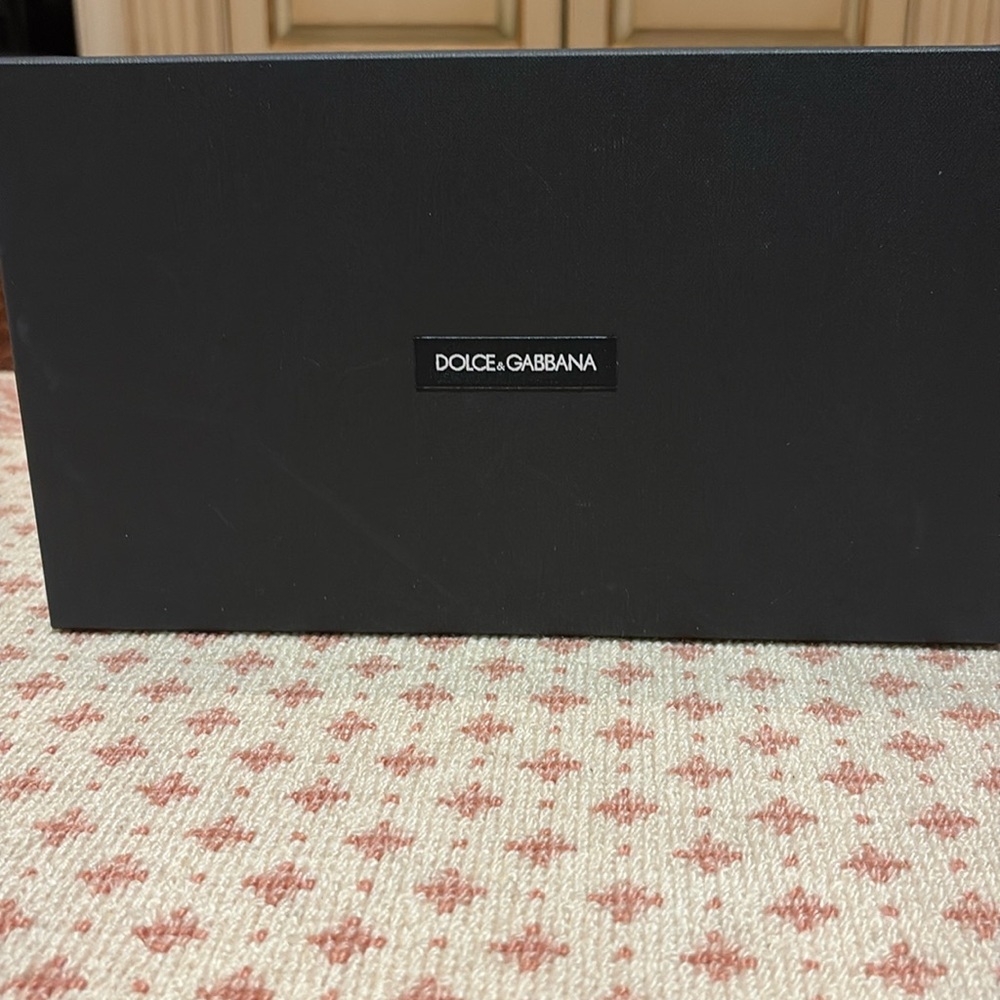 Dolce & Gabbana Black Shoe Box